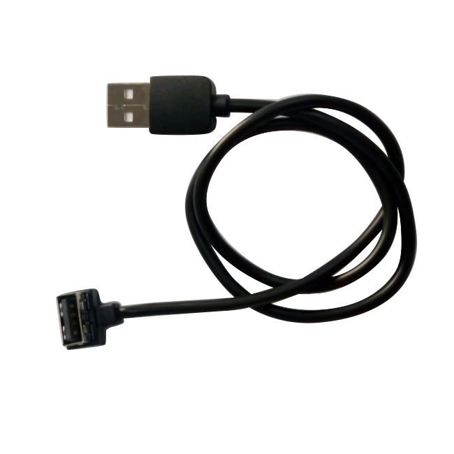 USB 2.0 AM ते AF अल्ट्रा-पातळ डेटा केबल